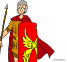 Dibujo Soldado romano II pintado por 665tyth