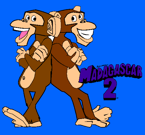 Madagascar 2 Manson y Phil 2