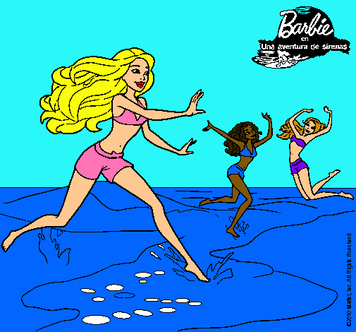 Barbie de regreso a la playa