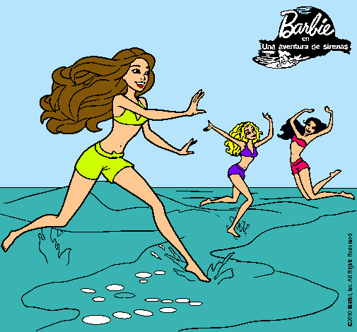 Barbie de regreso a la playa