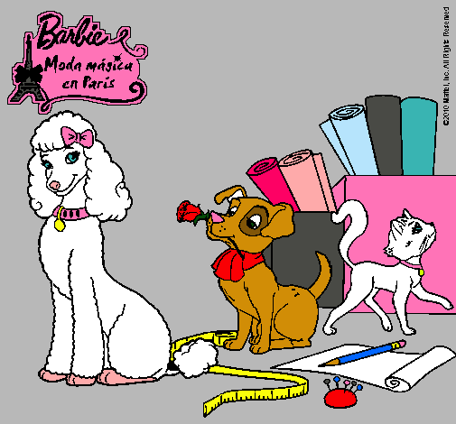 La mascota de Barbie