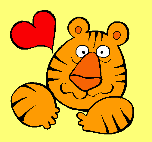 Tigre loco de amor