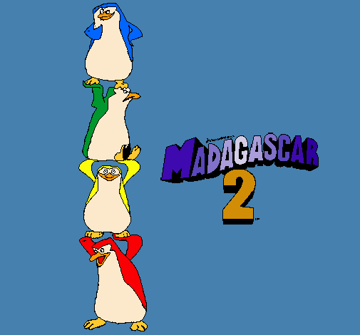 Madagascar 2 Pingüinos