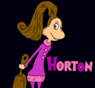 Dibujo Horton - Sally O'Maley pintado por anpajurafa