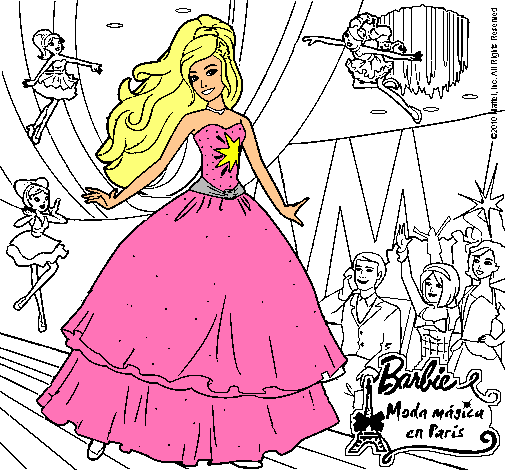 Barbie de modelo