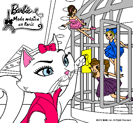 La gata de Barbie descubre a las hadas