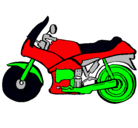 Dibujo Motocicleta pintado por jpablosz