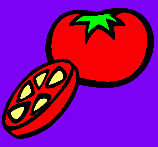 Dibujo Tomate pintado por ELVIO 