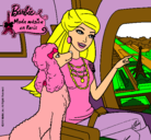 Dibujo Barbie llega a París pintado por kelymar