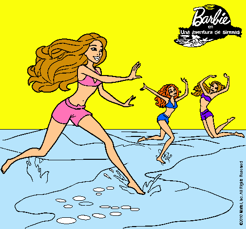 Barbie de regreso a la playa