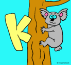 Dibujo Koala pintado por kmarisol