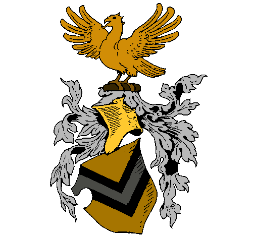 Escudo de armas y aguila 