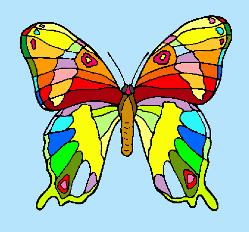 Dibujo Mariposa pintado por MoisesMiguel