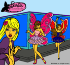 Dibujo Las hadas de Barbie pintado por Marietta4