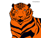 Dibujo Tigre pintado por jesuscova