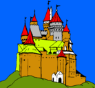 Dibujo Castillo medieval pintado por Parow