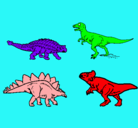 Dibujo Dinosaurios de tierra pintado por juanmanuel