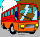 Dibujo Autobús pintado por bbbh