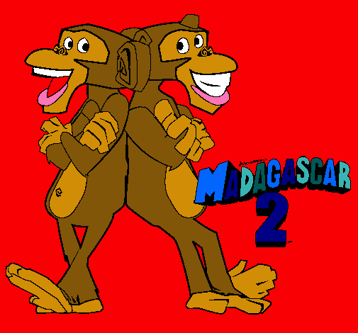 Madagascar 2 Manson y Phil 2