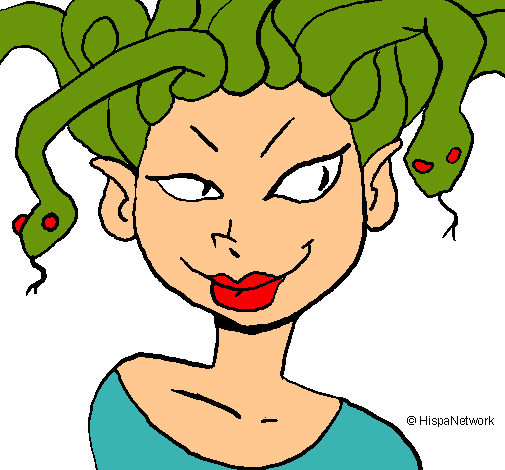 Mujer medusa