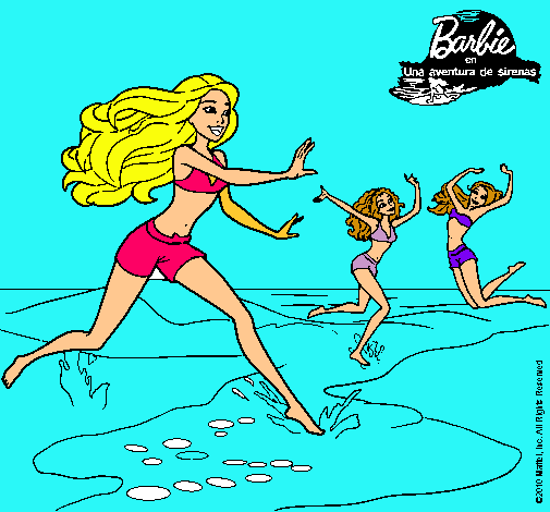 Barbie de regreso a la playa