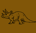 Dibujo Triceratops pintado por ekaitzzzzzzzzzz