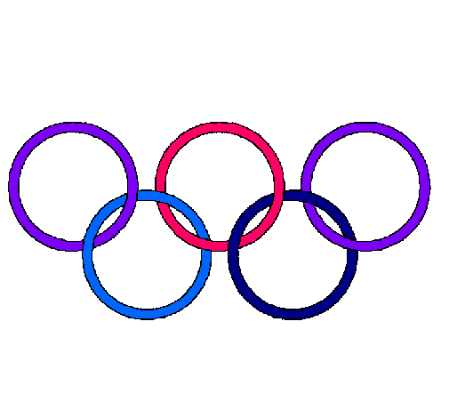 Dibujo Anillas de los juegos olimpícos pintado por anairis022