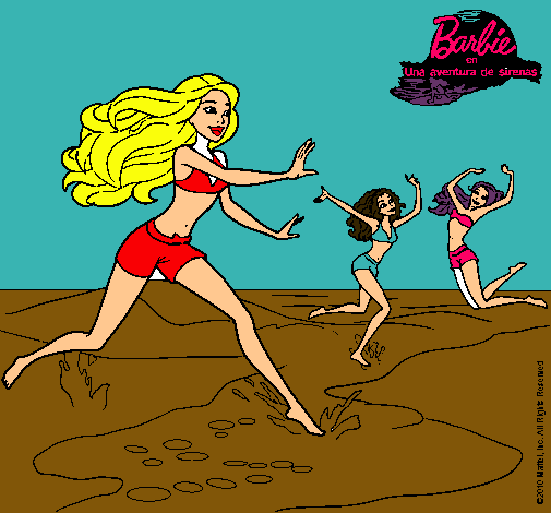 Barbie de regreso a la playa