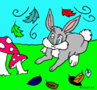 Dibujo Conejo pintado por haize