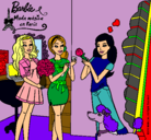 Dibujo Barbie de compras con sus amigas pintado por U_35005067