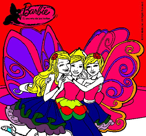 Barbie y sus amigas en hadas