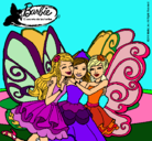 Dibujo Barbie y sus amigas en hadas pintado por ivanuxx