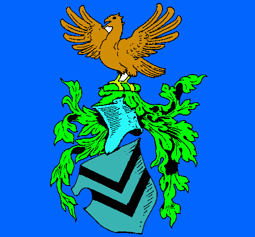 Escudo de armas y aguila 