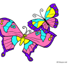 Dibujo Mariposas pintado por lis120699