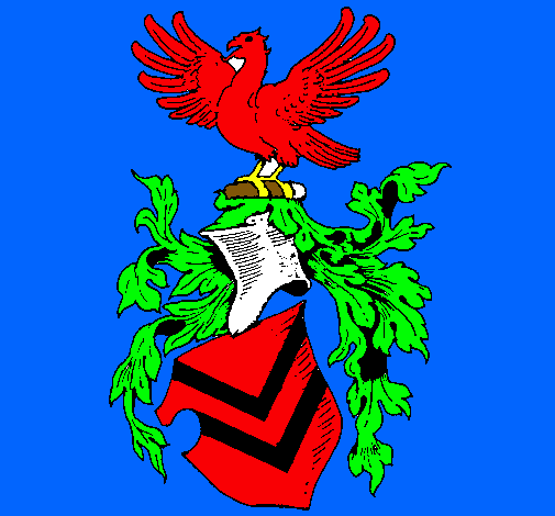 Escudo de armas y aguila 