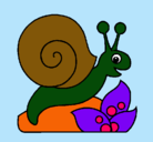 Dibujo Caracol pintado por KONGBMJTBBJM6BJ