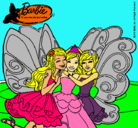 Dibujo Barbie y sus amigas en hadas pintado por carolinadiaz347