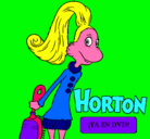Dibujo Horton - Sally O'Maley pintado por horton