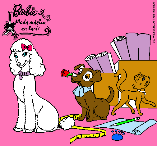 La mascota de Barbie