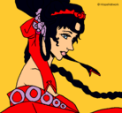 Dibujo Princesa china pintado por mireiau