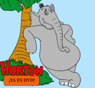 Dibujo Horton pintado por Evelyn001