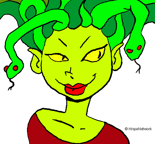 Mujer medusa