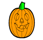 Dibujo Calabaza pintado por justin01