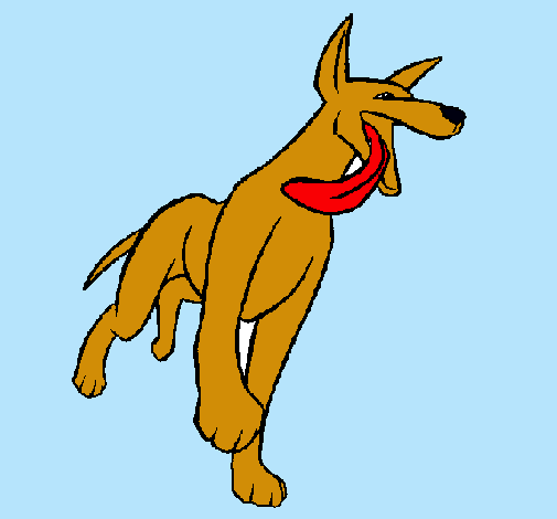 Dibujo Perro pintado por flopigb