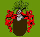 Dibujo Escudo de armas y casco pintado por MoisesMiguel