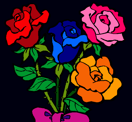 Ramo de rosas