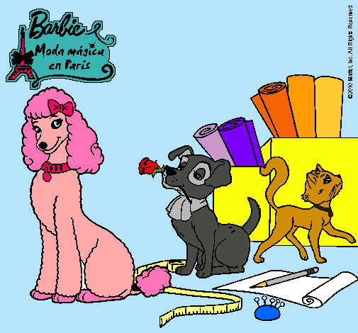 La mascota de Barbie