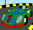 Dibujo Coche de carreras pintado por juanjo69