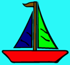 Dibujo Barco velero pintado por  vbbghnbgh