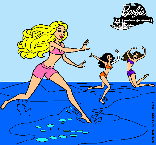 Barbie de regreso a la playa